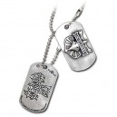 In Flames - Dog Tag - Logo