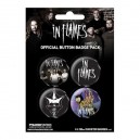 In Flames - Conjunto de Pins/Crachas