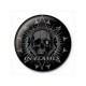 In Flames - Pin/Cracha - Grey Skull