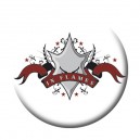 In Flames - Pin/Cracha - White Jesterhead