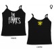 In Flames - Girl Top - Logo