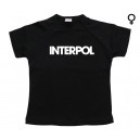 Interpol - Girl Shirt - Logo