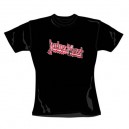 Judas Priest - Girl Shirt - Distressed Logo