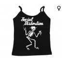 Social Distortion - Girl Top - Skelly Logo