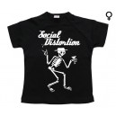 Social Distortion - Girl Shirt - Skelly Logo