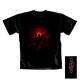 Meshuggah - T-Shirt - Red Silhouette