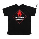 Massive Attack- Girl Shirt - Flame