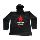Massive Attack - Sweat com Capuz - Flame
