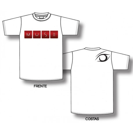 Muse - T-Shirt - Keybord Logo