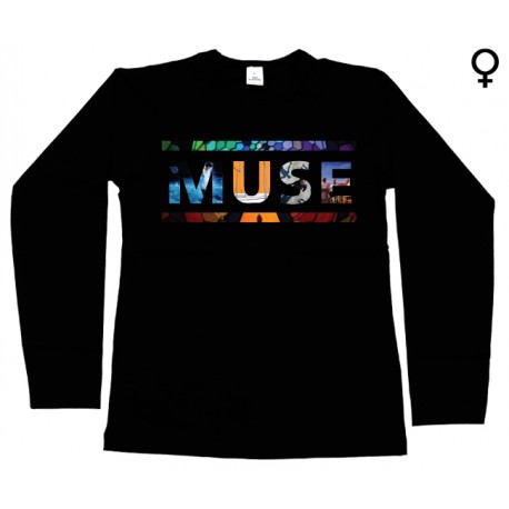 Muse - Long Sleeve de Mulher - Multi-Hex