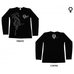 Opeth - Long Sleeve de Mulher - Draconis
