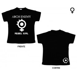 Arch Enemy - T-Shirt de Mulher - Rebel Girl