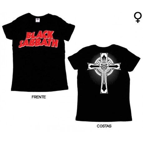 Black Sabbath - T-Shirt de Mulher - Logo