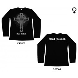 Black Sabbath - Long Sleeve de Mulher - Symbol