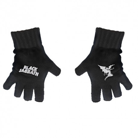 Black Sabbath - Luvas sem Dedos - Logo & Devil