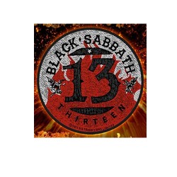Black Sabbath - Patch - 13 / Flames Circular