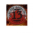 Black Sabbath - Patch - 13 / Flames Circular