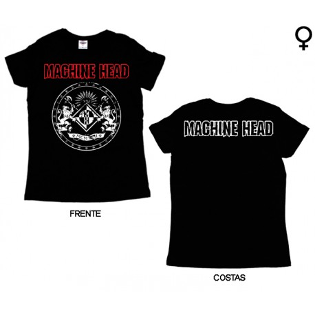 Machine Head - T-Shirt de Mulher - Classic Crest