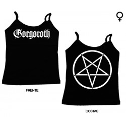 Gorgoroth - Top de Mulher - Logo