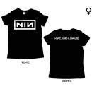 Nine Inch Nails - T-Shirt de Mulher - Logo