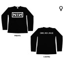 Nine Inch Nails - Long Sleeve de Mulher - Logo