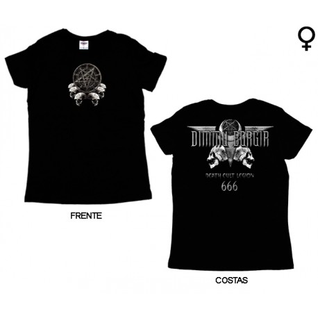 Dimmu Borgir - T-Shirt de Mulher - Death Cult Legion 666