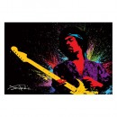 Jimi Hendrix - Poster - Paint