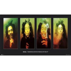 Bob Marley - Poster - Faces