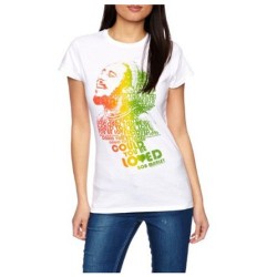 Bob Marley - T-Shirt de Mulher - You Could Be Love