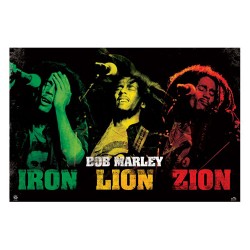 Bob Marley - Poster - Iron Lion Zion