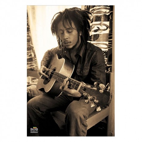 Bob Marley - Poster - Sepia