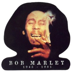 Bob Marley - Autocolante - Smoking Weed