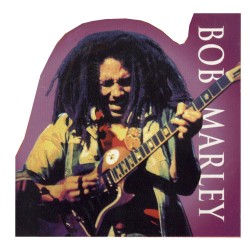 Bob Marley - Autocolante - Playing Guitar