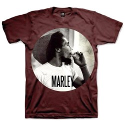 Bob Marley - T-Shirt - Smokin Circle