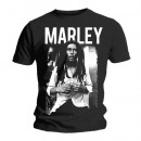 Bob Marley - T-Shirt - Black and White
