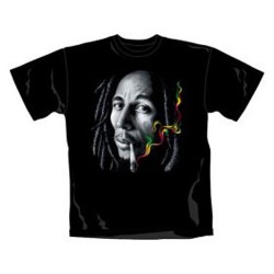 Bob Marley - T-Shirt - Rasta Smoke