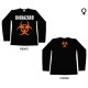 Biohazard - Long Sleeve de Mulher - Logo