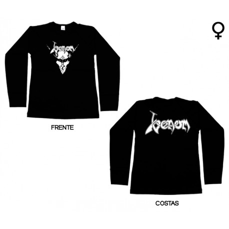 Venom - Long Sleeve de Mulher - Goat