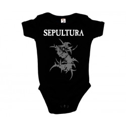 Sepultura - Body de Bebé - Distressed Logo