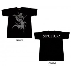 Sepultura - T-Shirt - Distressed Logo
