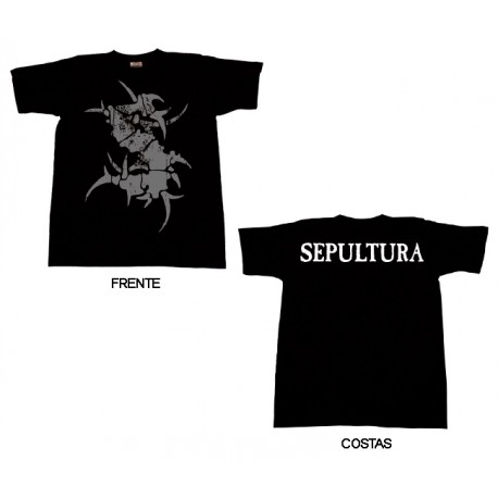 Sepultura - T-Shirt - Distressed Logo
