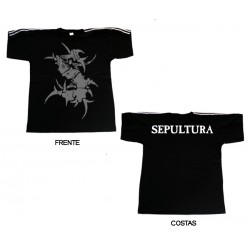 Sepultura - T-Shirt - Distressed Logo