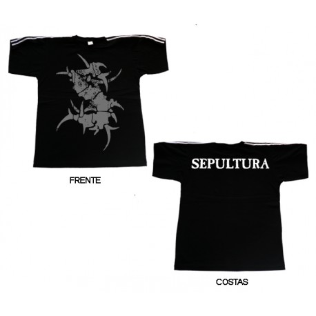 Sepultura - T-Shirt - Distressed Logo