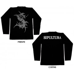 Sepultura - Long Sleeve - Distressed Logo