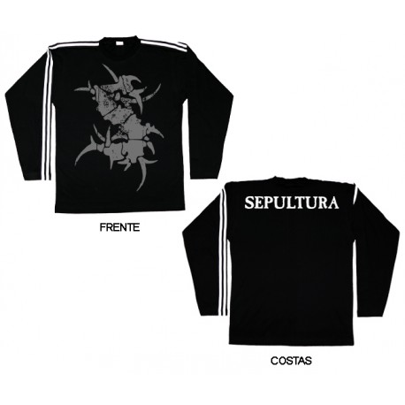 Sepultura - Long Sleeve - Distressed Logo