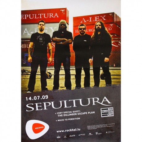 Sepultura - Poster - In Concert