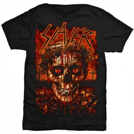Slayer - T-Shirt - Crowned Skull