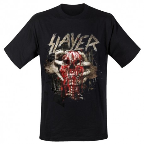 Slayer - T-Shirt - Skull Clench