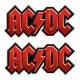 AC/DC - Botão de Punho - Logo