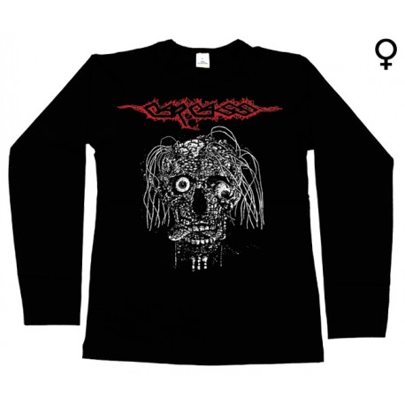 Carcass - Long Sleeve de Mulher - Rotting Face